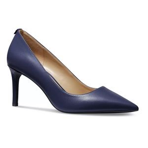 Navy Michael by Michael Kors Heels - MK Flex Mid Pump